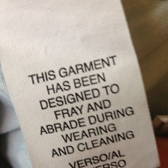 Tommy Hilfiger Jeans Raw Hem Denim Jean Skirt Blue 8 - Picture 6 of 6